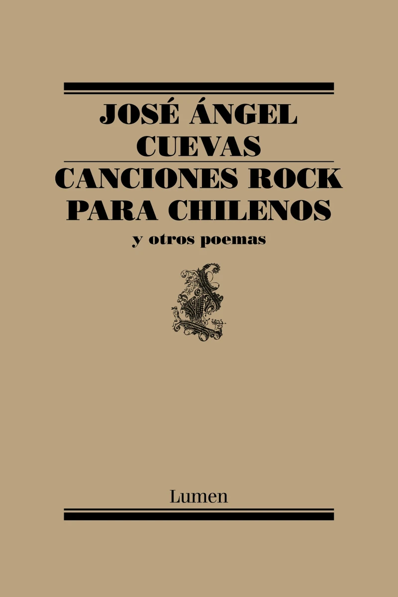 Portada: Canciones rock para chilenos y otros poemas