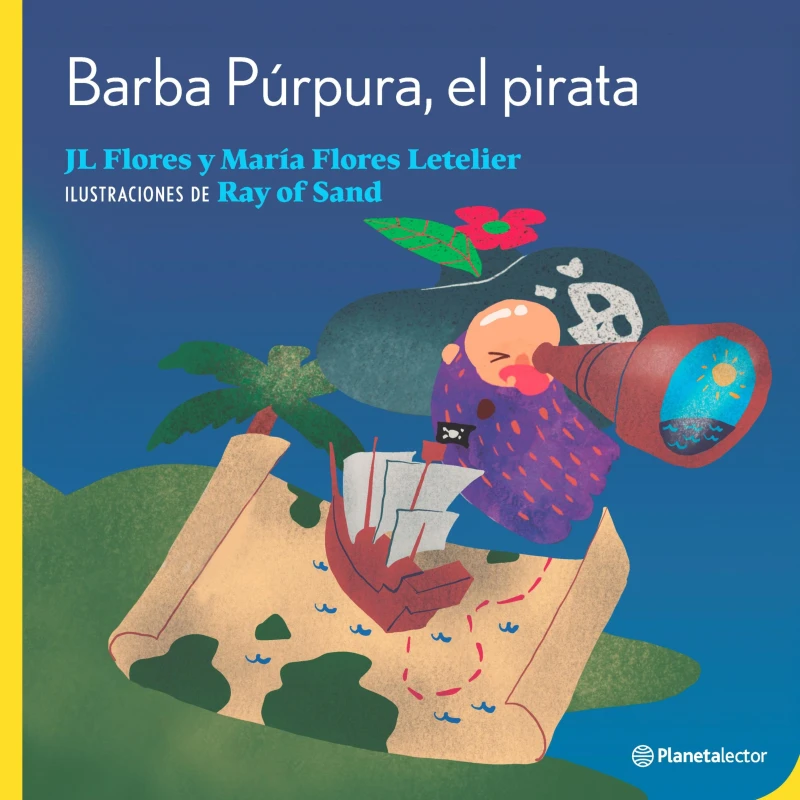 Portada: Barba Púrpura, el pirata