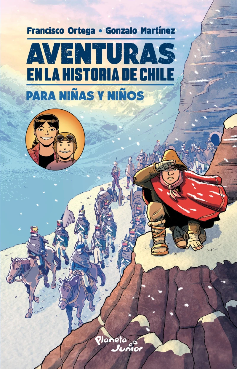 Portada: Aventuras en la historia de Chile