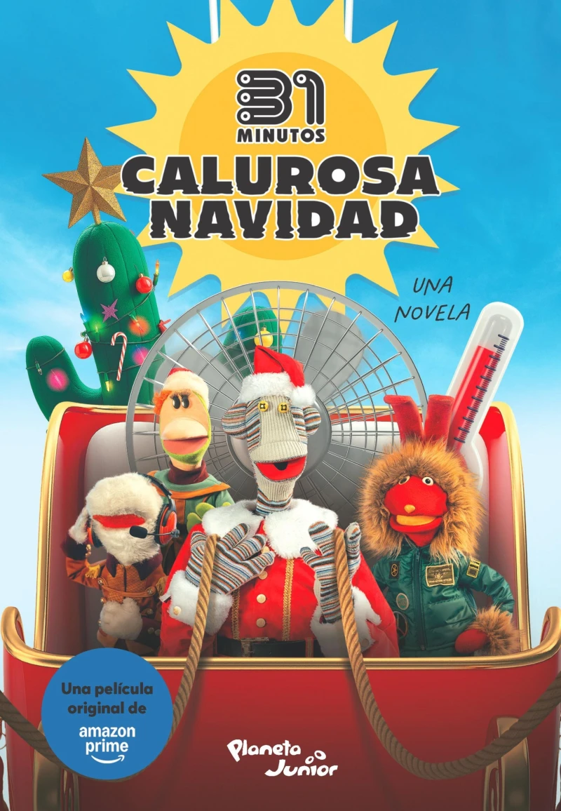 Portada: Calurosa navidad. Una novela