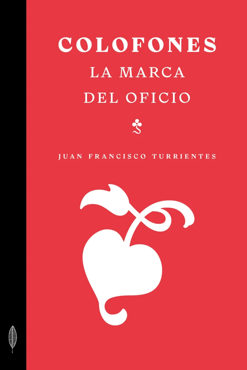 Portada: Colofones