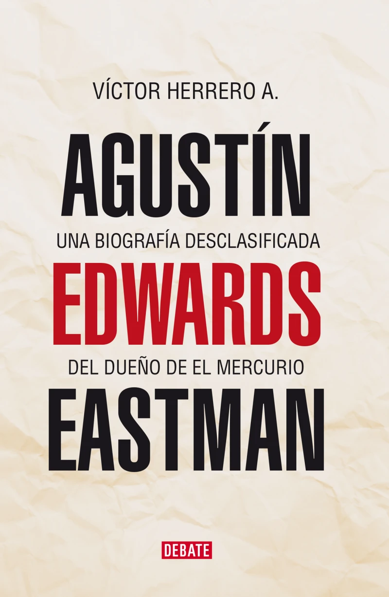 Portada: Agustín Edwards Eastman