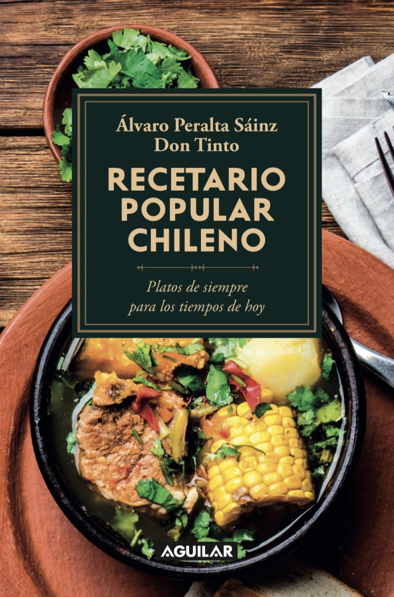 Portada: Recetario popular chileno