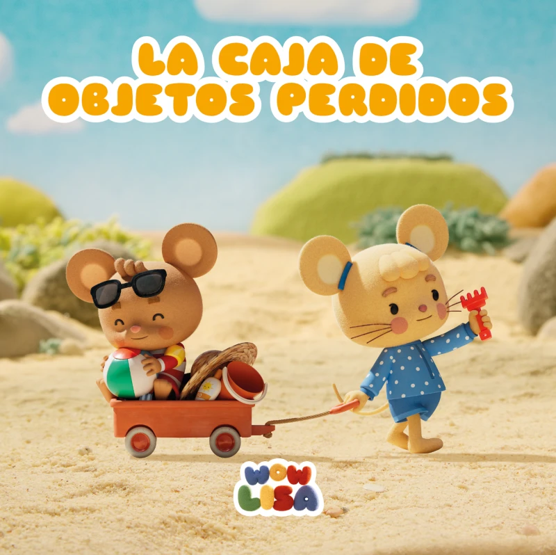 Portada: Wow lisa 2: La caja de los objetos perdidos