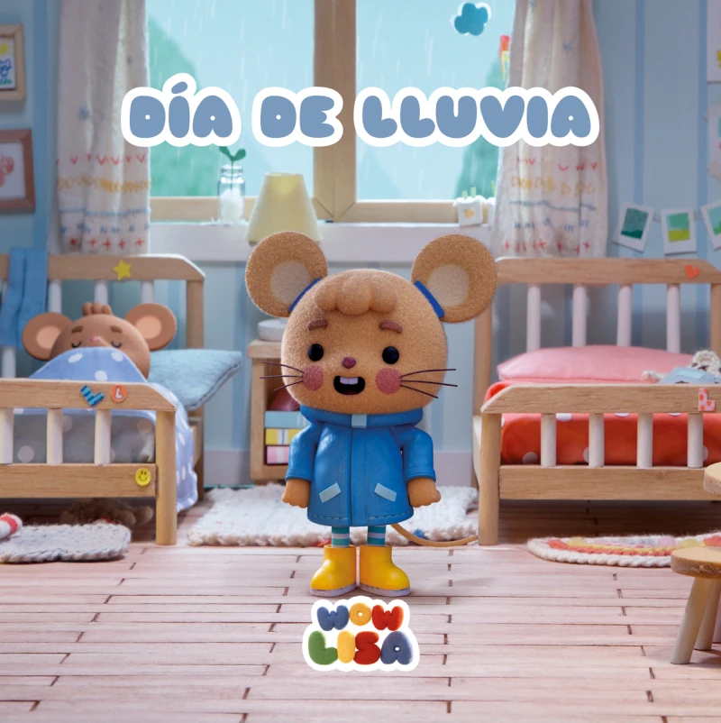 Portada: Wow Lisa 4: Día de lluvia