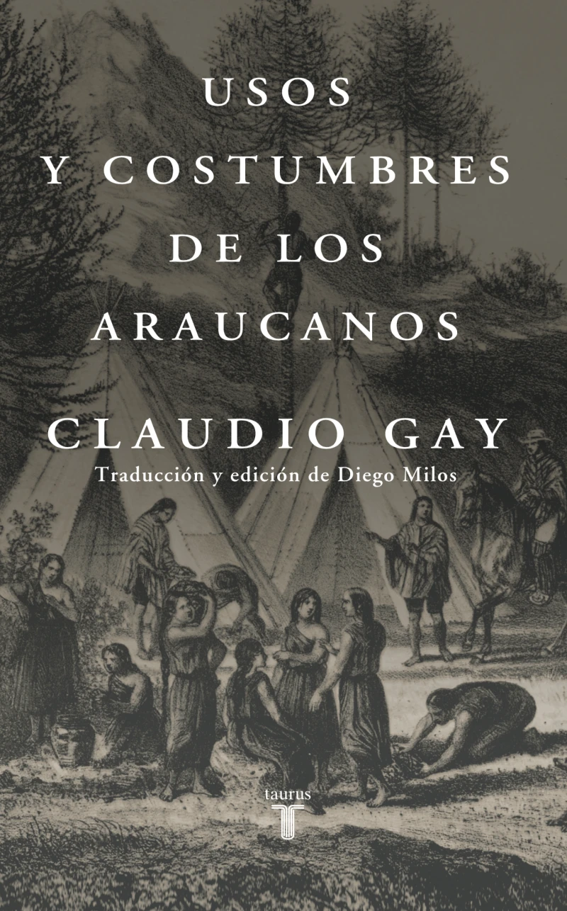 Portada: Usos y costumbres de los araucanos