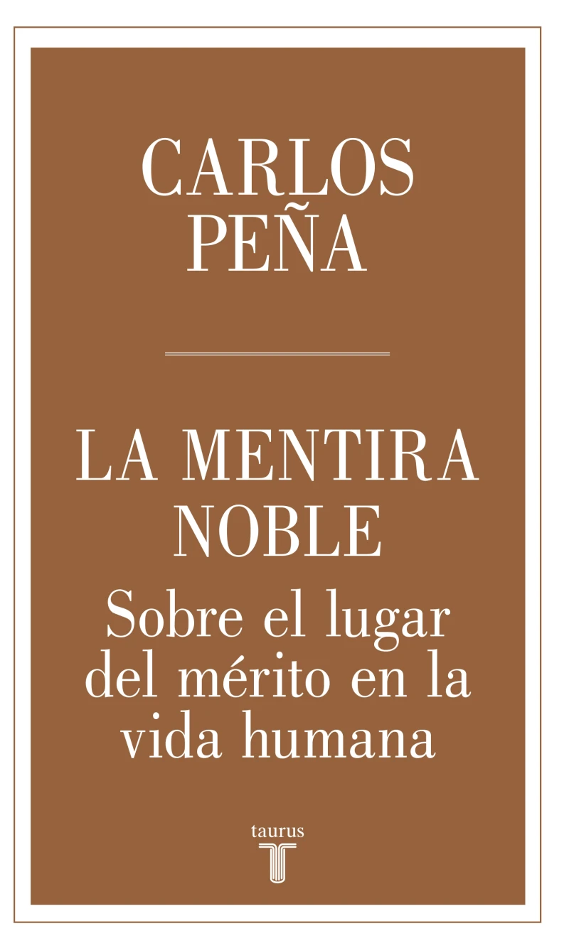 Portada: La mentira noble