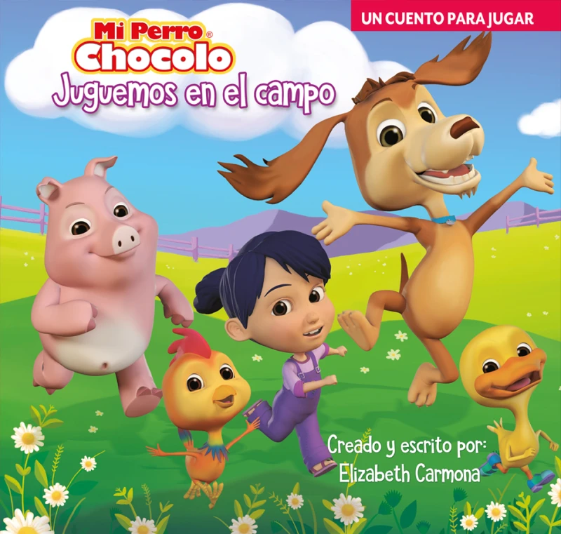 Portada: Mi perro chocolo 1. Juguemos en el campo