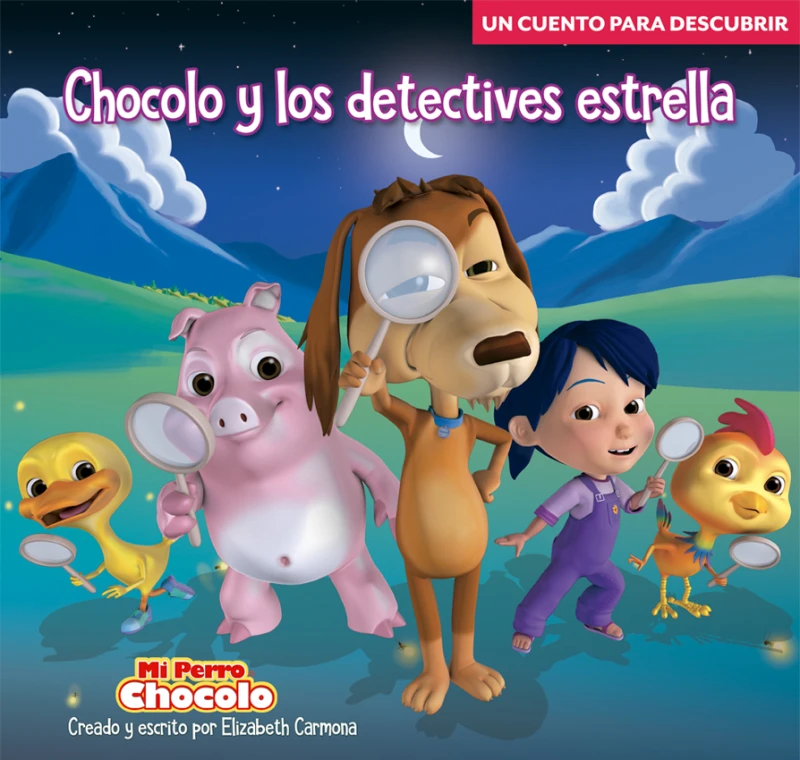 Portada: Chocolo y los detectives estrella