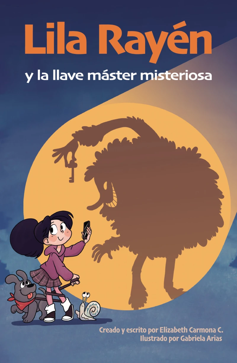 Portada: Lila Rayén y la llave máster misteriosa
