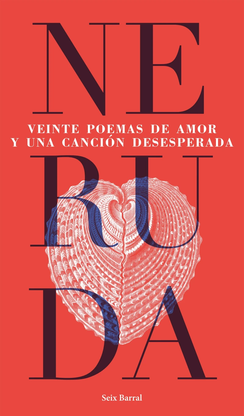Portada: Veinte  poemas de amor y una canción desesperada