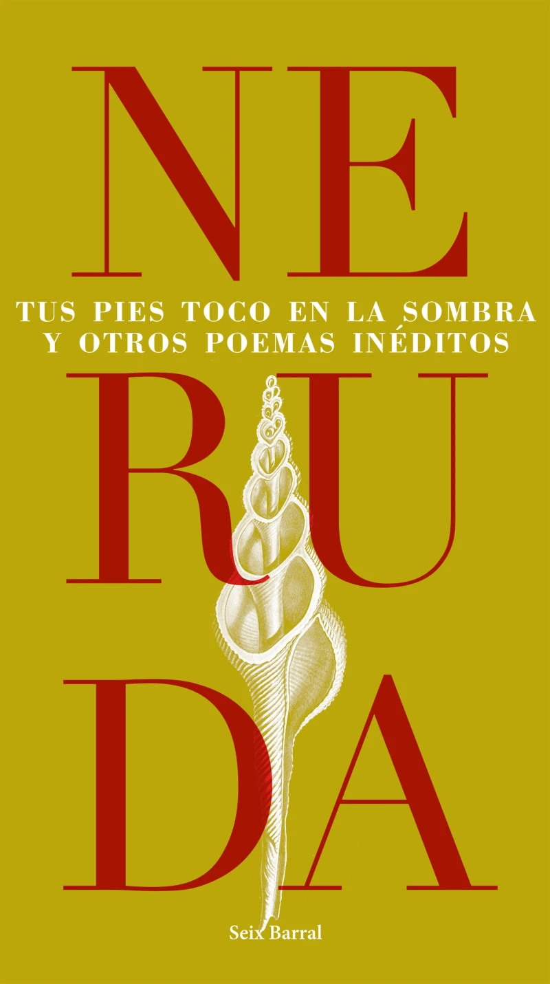 Portada: Tus pies toco en la sombra y otros poemas inéditos