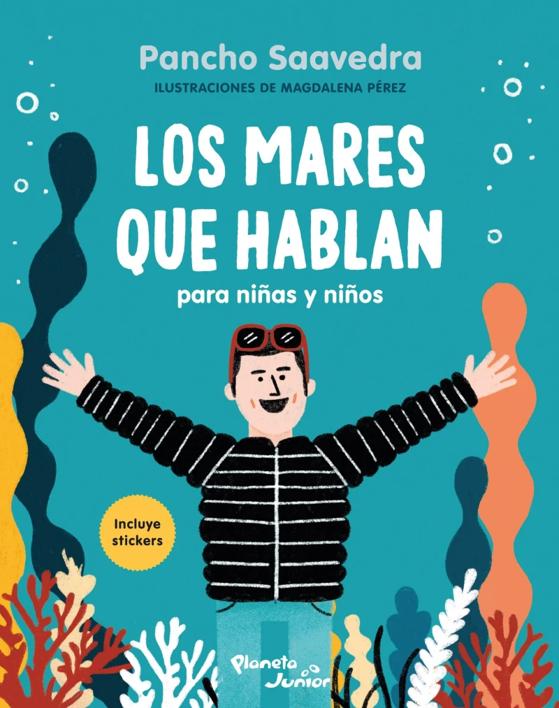 Portada: Los mares que hablan para niñas y niños