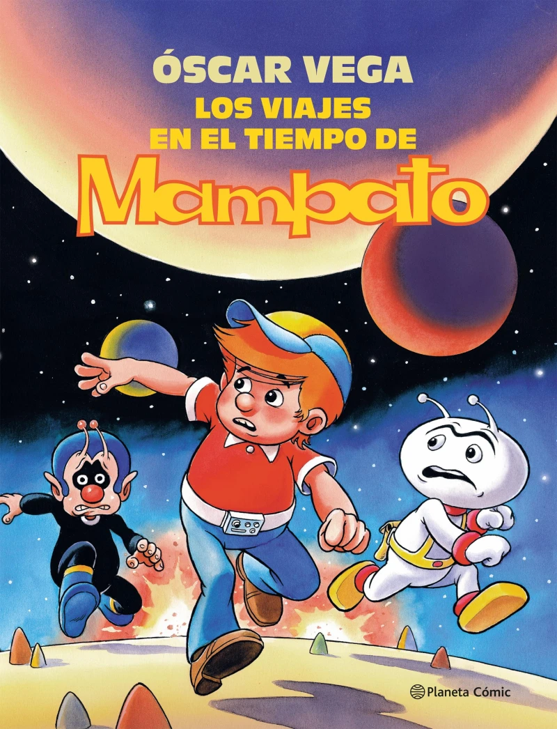 Portada: Los viajes en el tiempo de Mampato