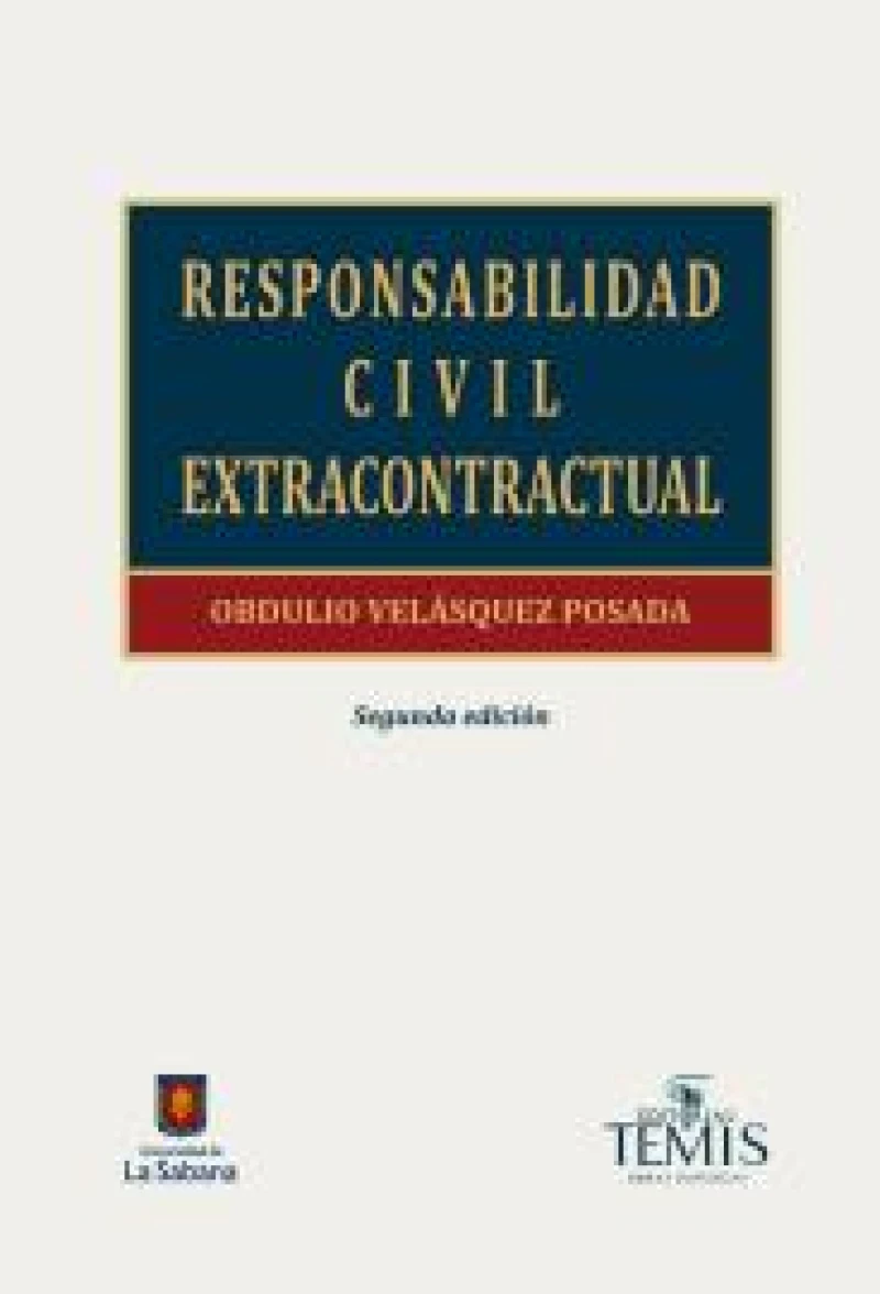 Portada: Responsabilidad civil extracontractual