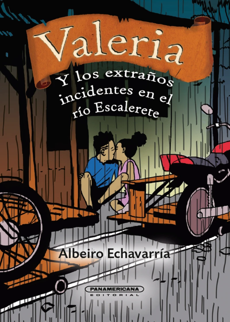 Portada: Valeria y los extraños incidentes del rio Escalerete