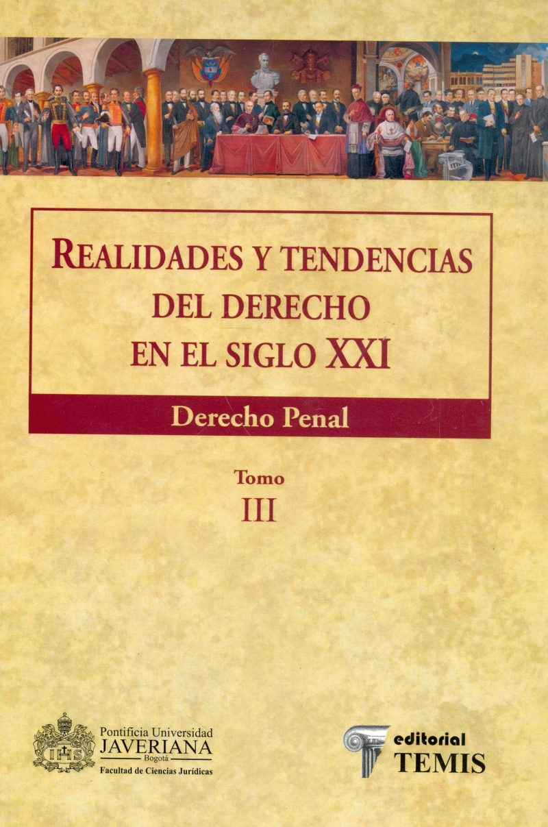 Portada: Realidades y tendencias del derecho en el siglo XXI (tomo III). Derecho penal