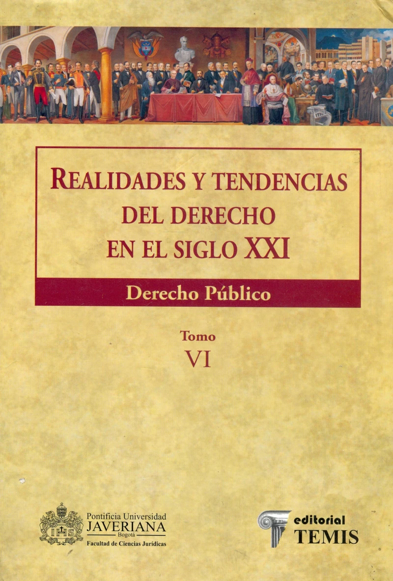 Portada: Realidades y tendencias del derecho en el siglo XXI (tomo VI). Derecho público