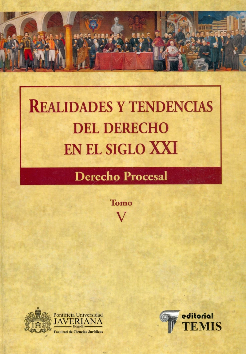 Portada: Realidades y tendencias del derecho en el siglo XXI (tomo V). Derecho procesal