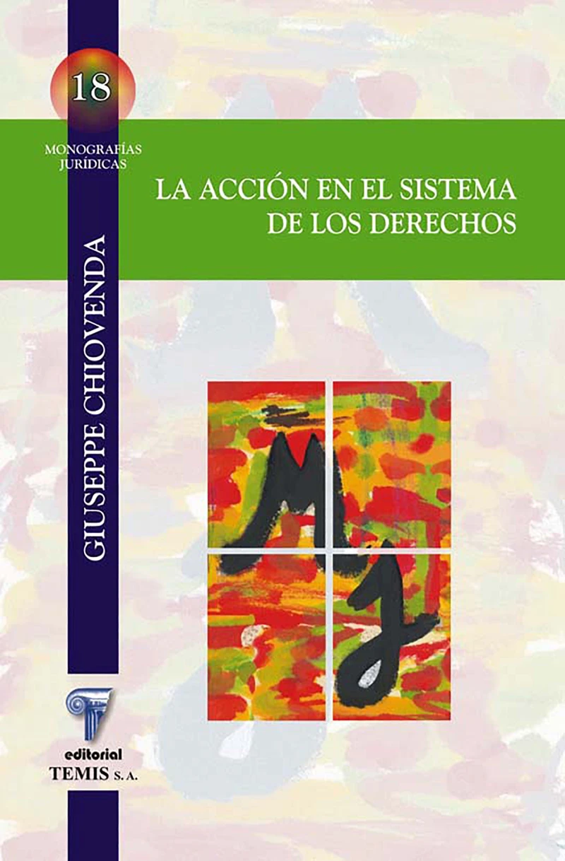 Portada: La acción en el sistema de los derechos