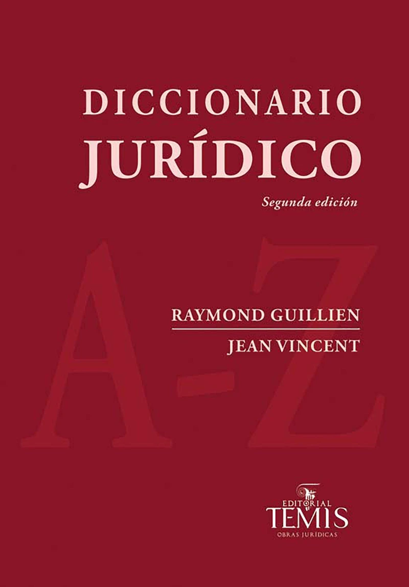 Portada: Diccionario jurídico