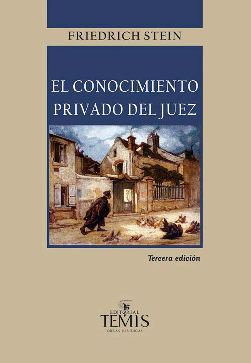 Portada: El Conocimiento privado del juez