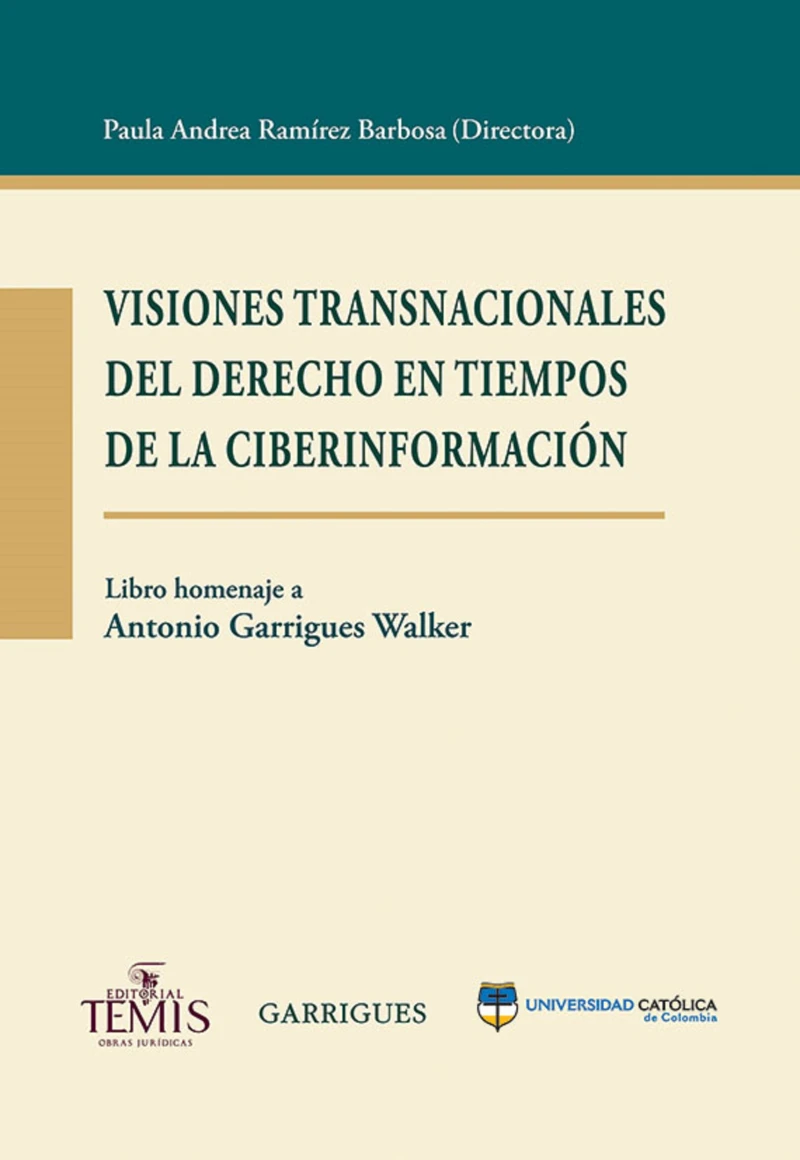 Portada: Visiones trasnacionales del derecho en tiempos de la ciberinformación