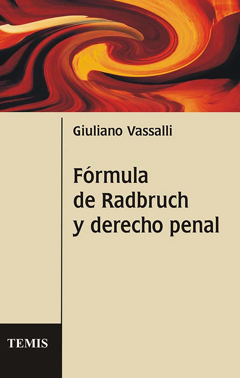 Portada: Fórmula de Radbruch y derecho penal