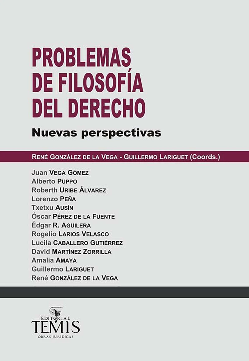 Portada: Problemas de filosofía del derecho