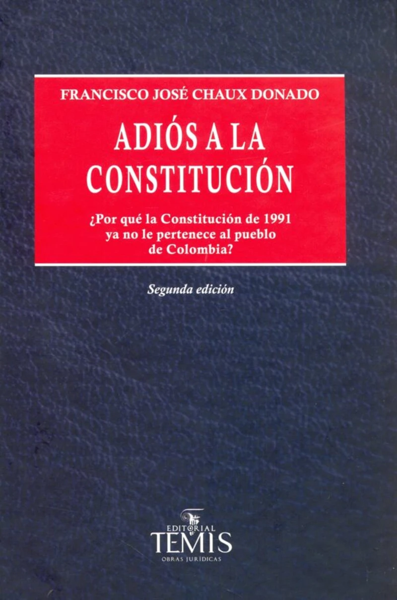 Portada: Adiós a la constitución