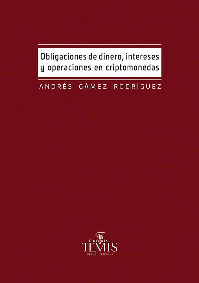 Portada: Obligaciones de dinero, intereses y operaciones en criptomonedas