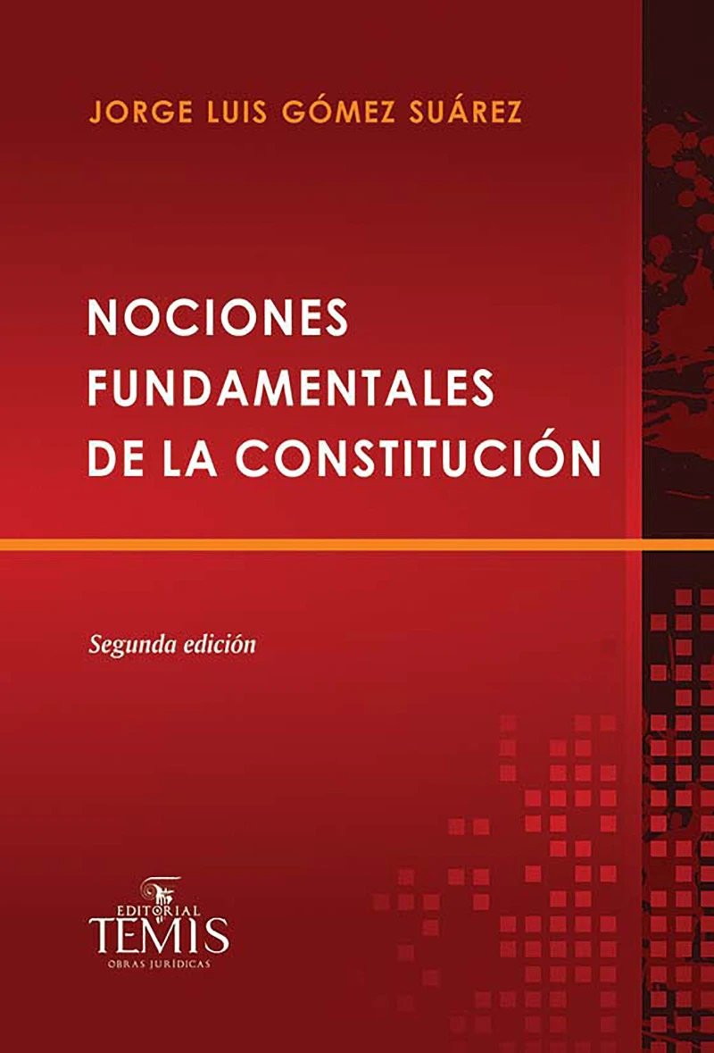 Portada: Nociones fundamentales de la constitución