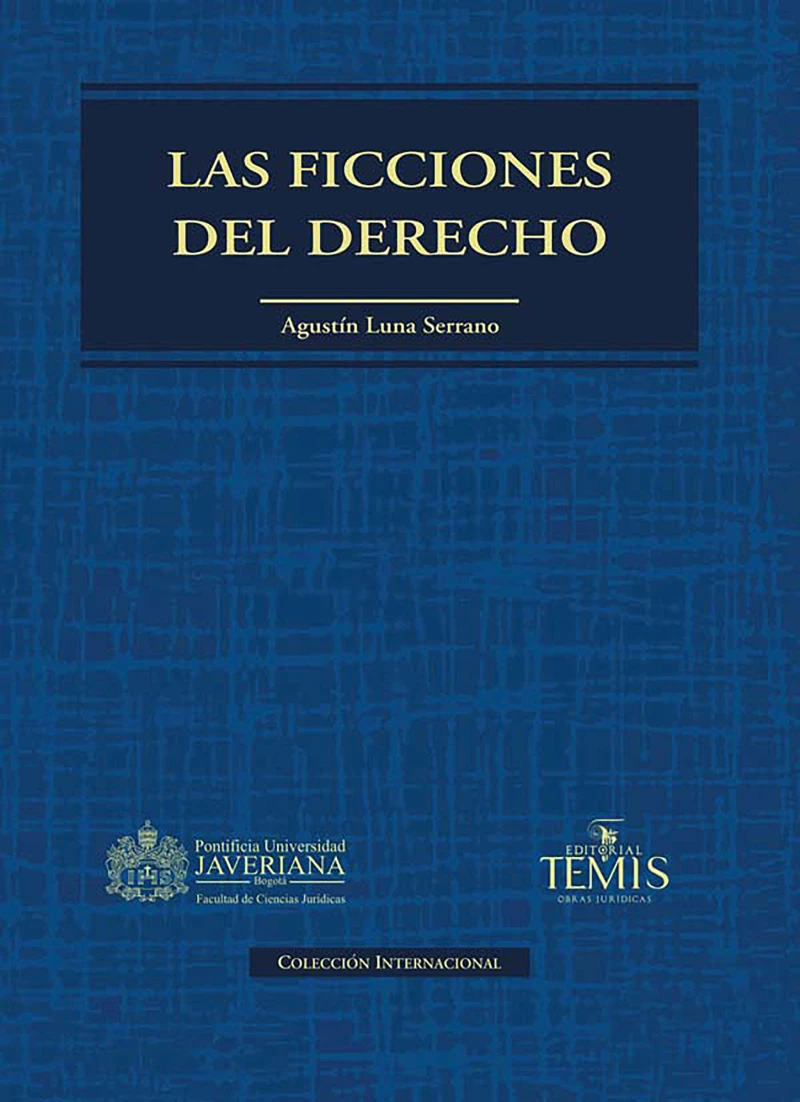 Portada: Las ficciones del derecho