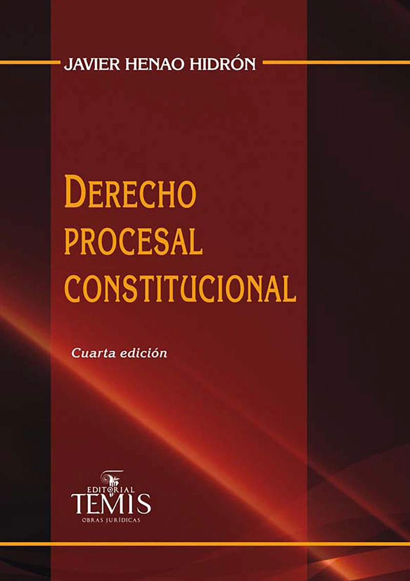Portada: Derecho procesal constitucional
