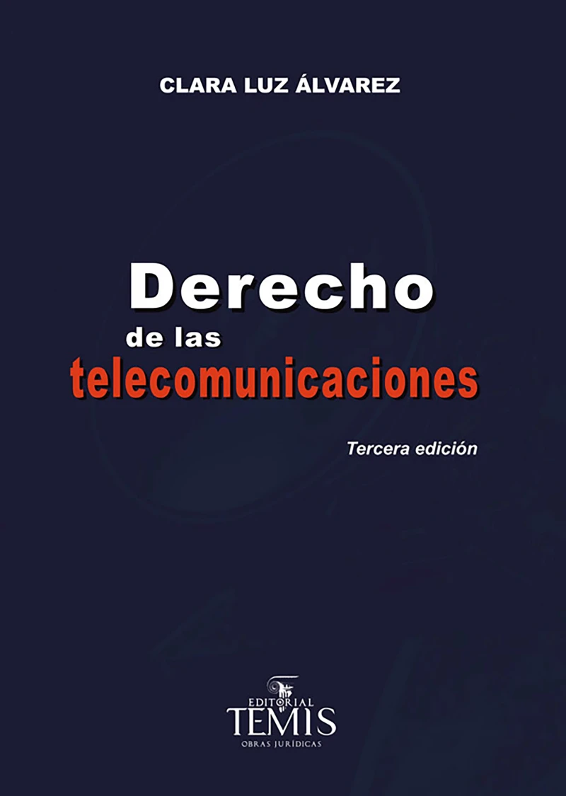 Portada: Derecho de las telecomunicaciones