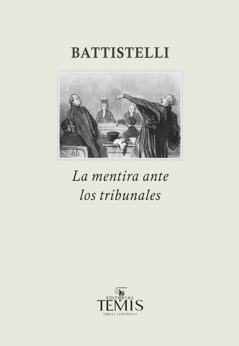 Portada: La mentira ante los tribunales