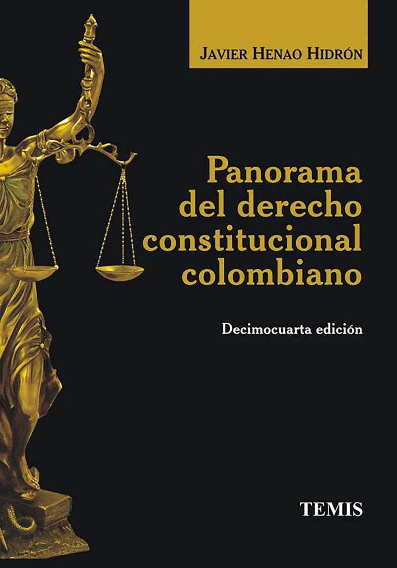 Portada: Panorama del derecho constitucional colombiano