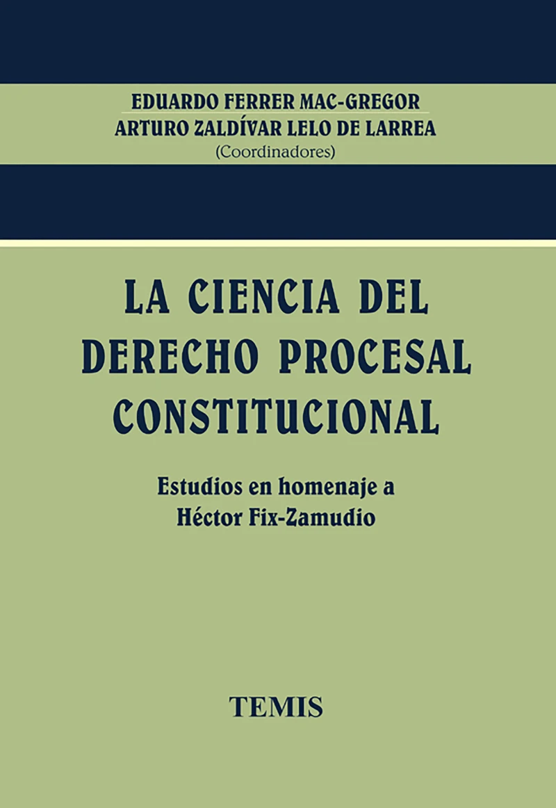 Portada: La ciencia del derecho procesal constitucional