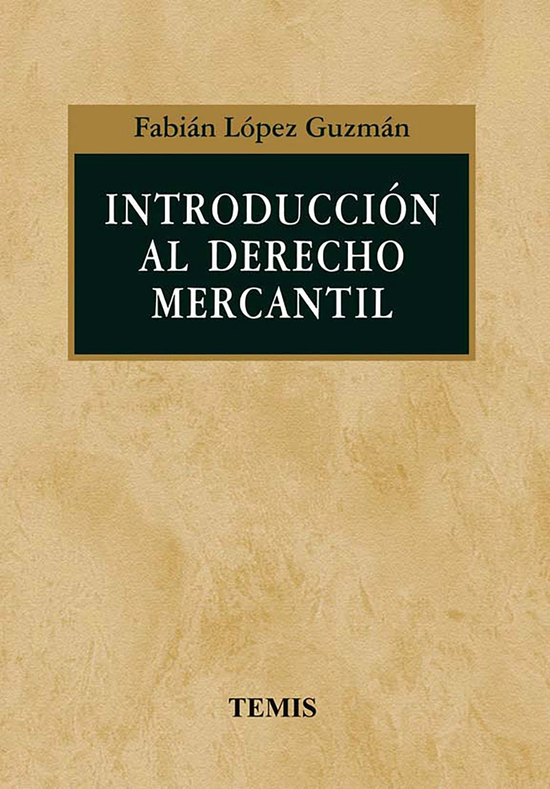 Portada: Introducción al derecho mercantil