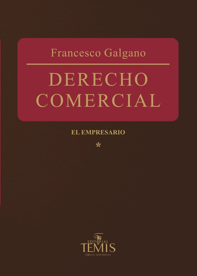 Portada: Derecho comercial, tomo I