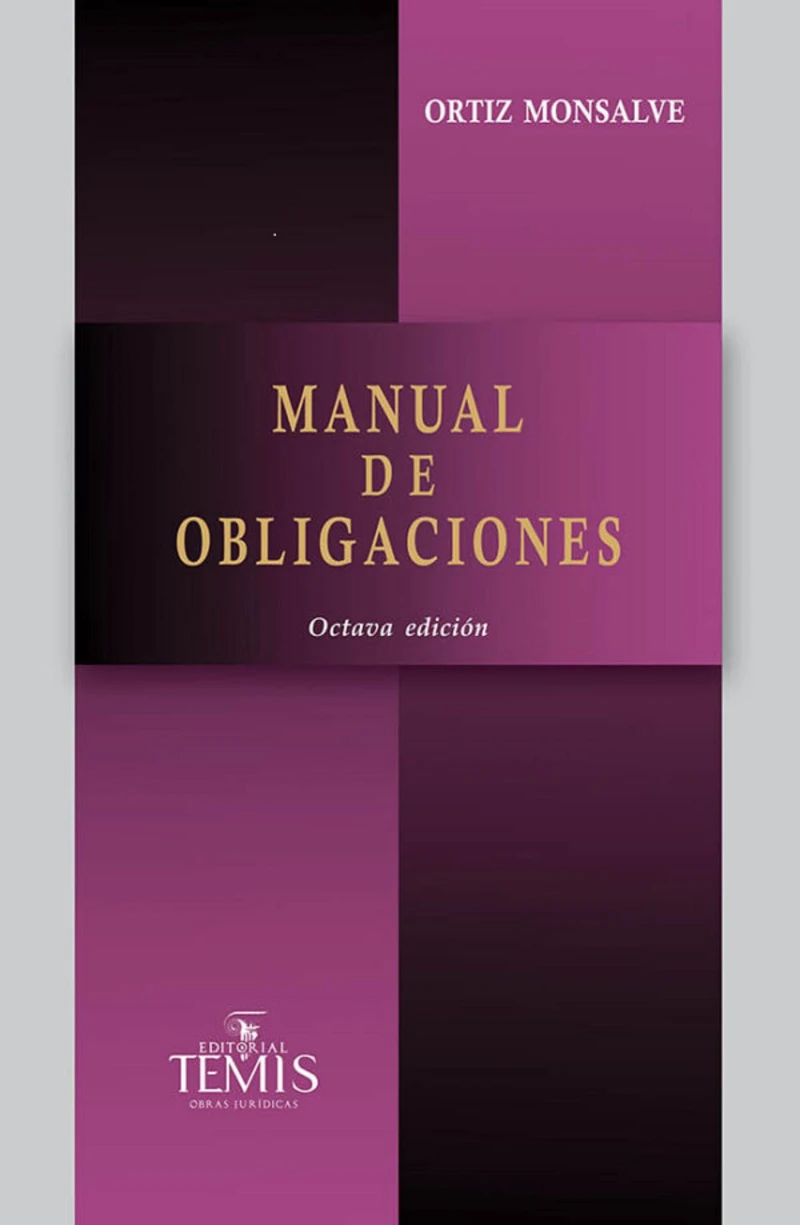 Portada: Manual de obligaciones