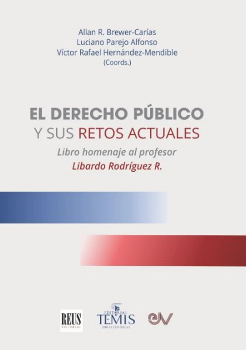 Portada: El derecho público y sus retos actuales