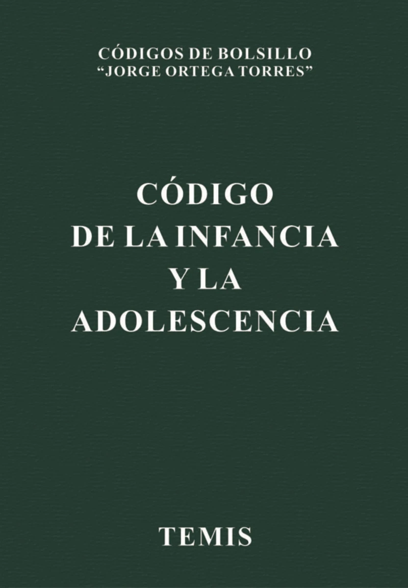 Portada: Código de la Infancia y de la Adolescencia