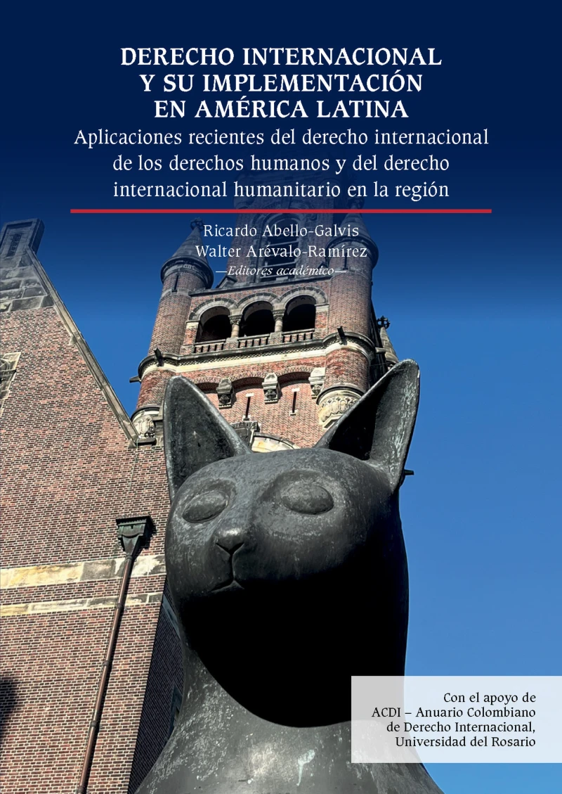 Portada: Derecho internacional y su implementación en América Latina