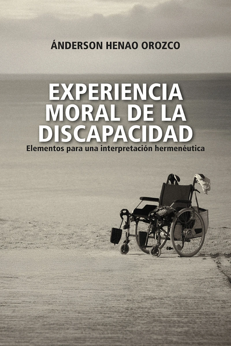 Portada: Experiencia moral de la discapacidad