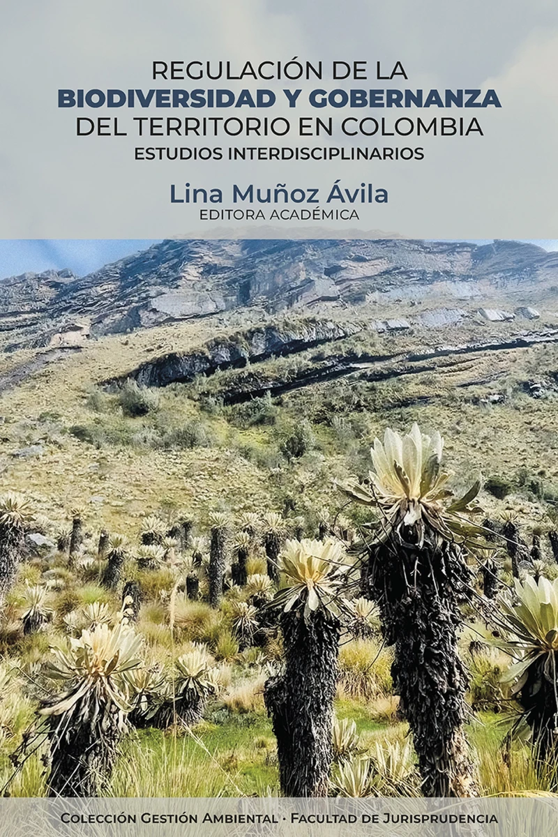 Portada: Regulación de la biodiversidad y gobernanza del territorio en Colombia