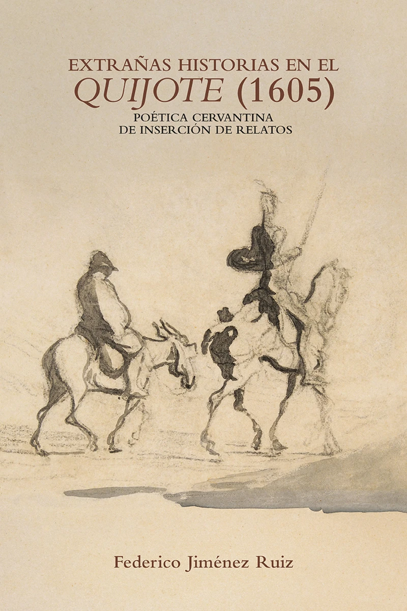 Portada: Extrañas historias en el Quijote (1605)