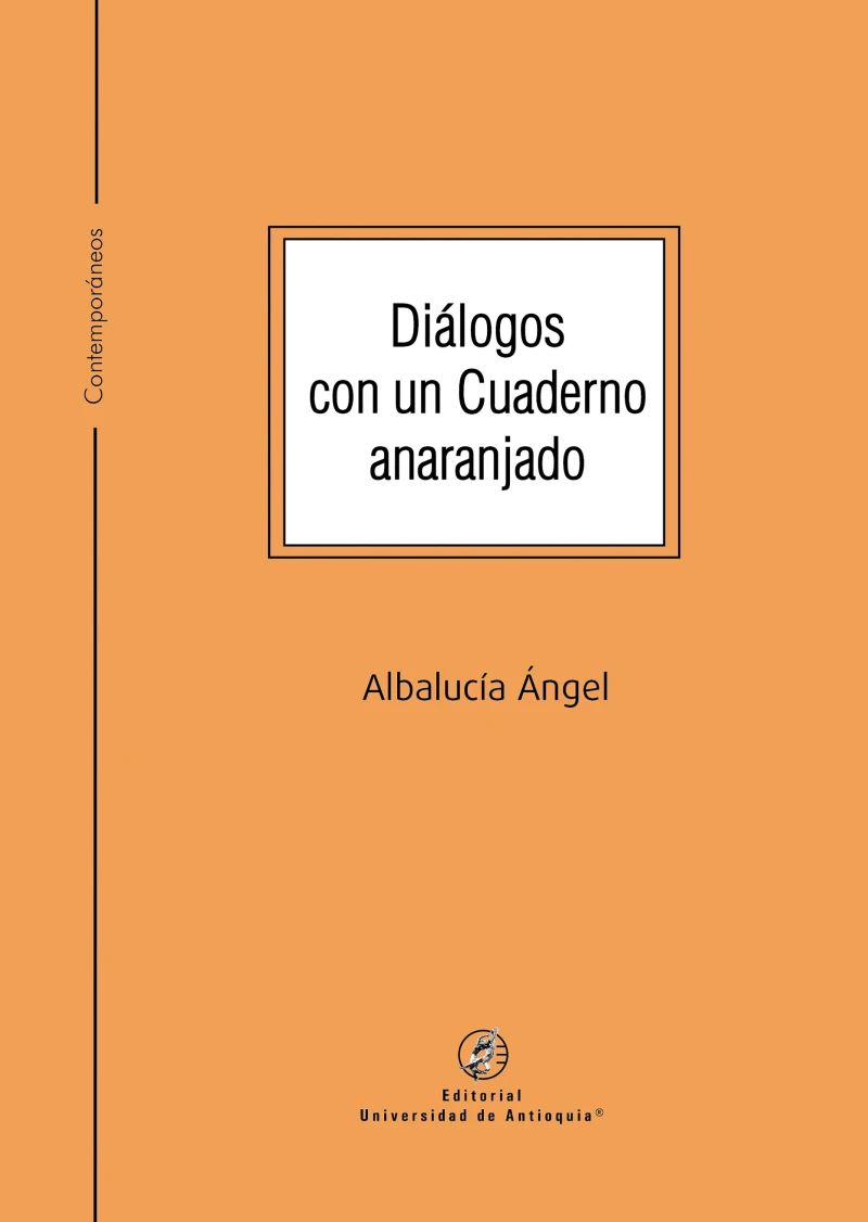 Portada: Diálogos con un Cuaderno anaranjado