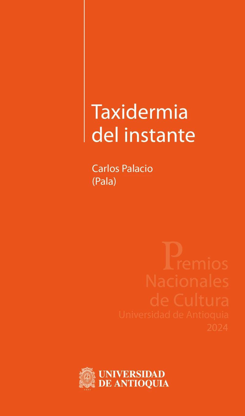 Portada: Taxidermia del instante