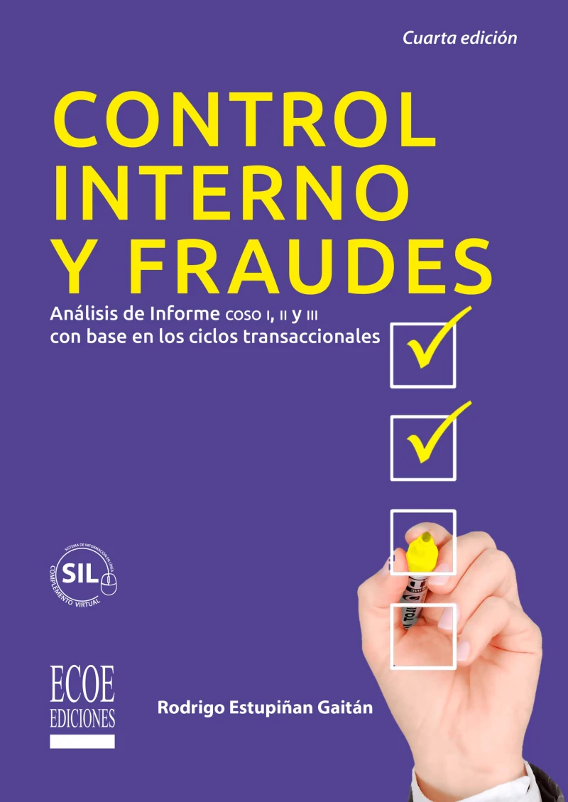 Portada: Control interno y fraudes - 4ta edición